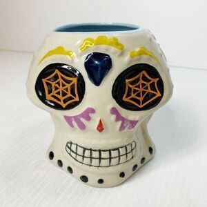 Day of the Dead Calavera Sugar Skull 3D Coffee Mug